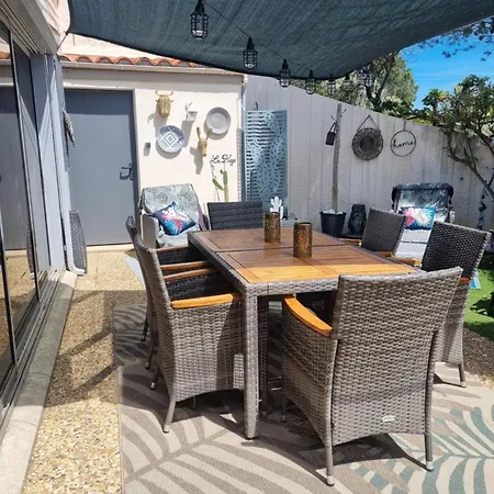 Torreilles Plage: Villa Atypique Bord De Mer Mediterranee Exterior photo